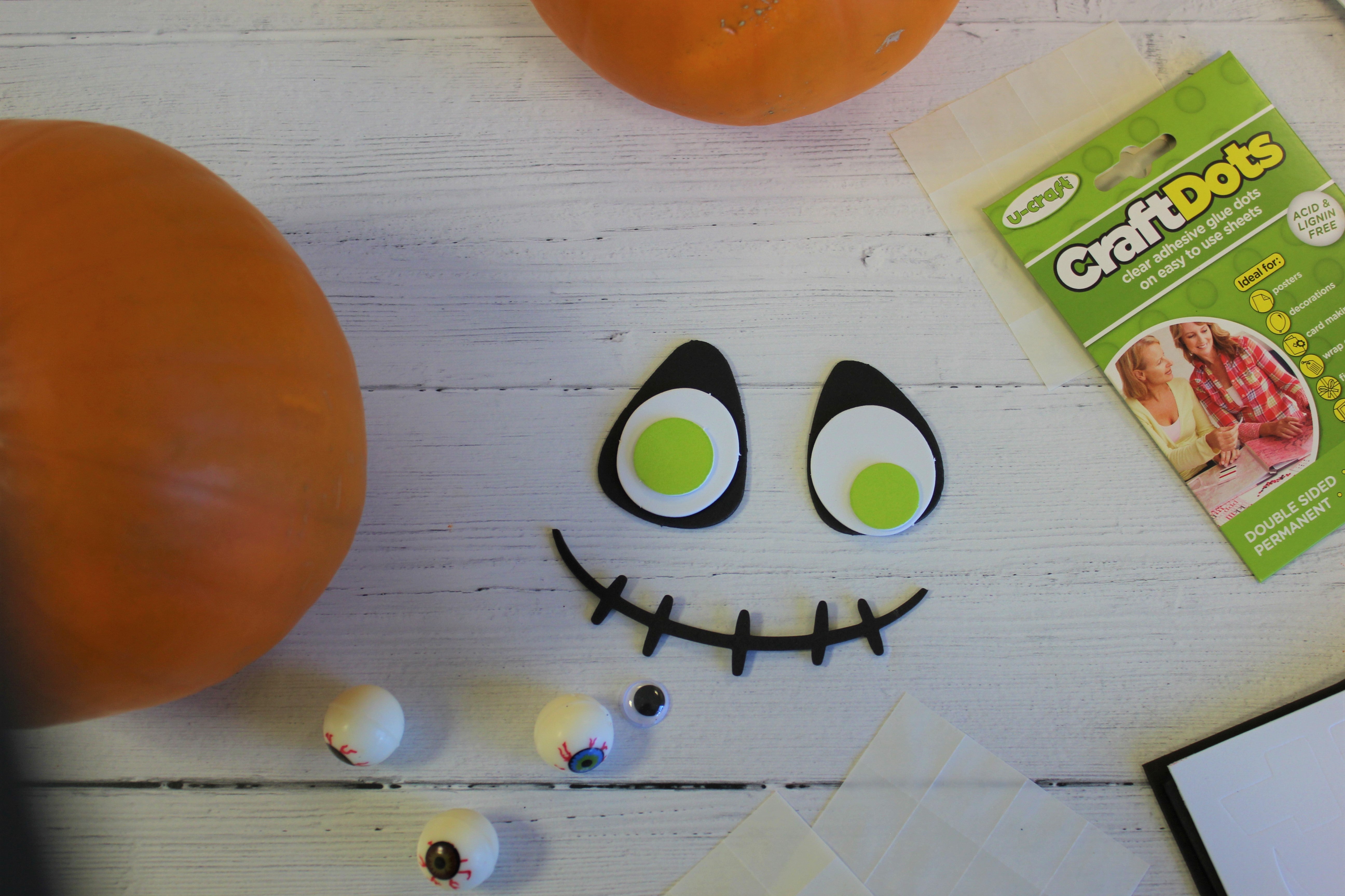 Halloween Craft Ideas with Glue Dots