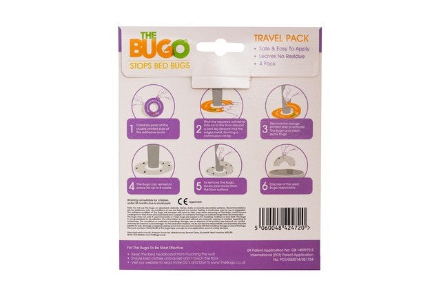 The Bugo - Travel Pack Hard Floor (4 Pack)