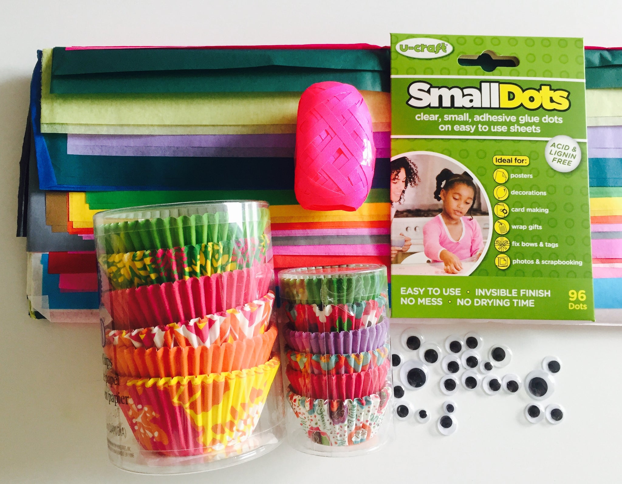 Craft Dots - 96 x Permanent Glue Dots on perforated sheets – Allthingssticky